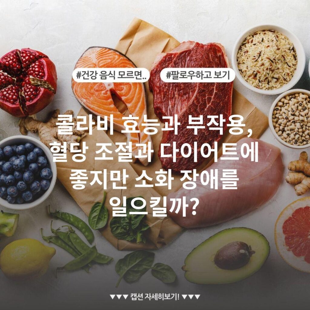 콜라비 효능과 부작용, 혈당 조절과 다이어트에 좋지만 소화 장애를 일으킬까?